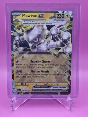 Pokémon TCG - Mewtwo ex - Paradox Rift - Double Rare - 058/182